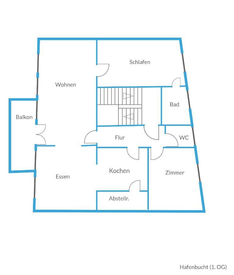 Ferienwohnung Hafenbucht Moba-Travel Lübeck Exteriér fotografie